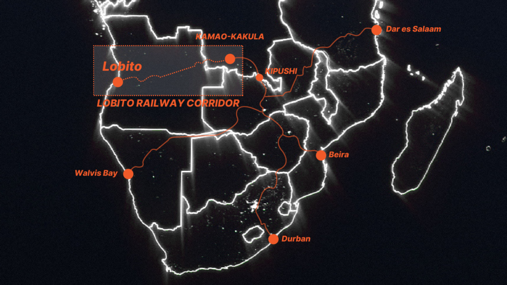 Lobito Corridor Map